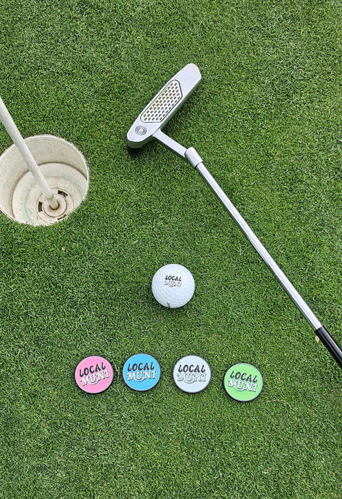 1.5" Local Muni Medallion Golf Ball Marker