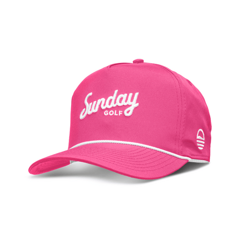 Sunday Golf Rope Hat - Pink